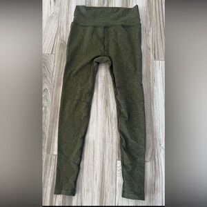 Alphalete revival aspen green gym yoga leggings tights 2020 size large